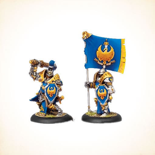 [31059] Sword Knight Officer & Standard Bearer (2)
