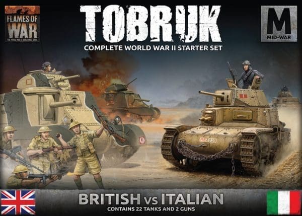 [FWBX12] Desert Starter Set - Tobruk (Italian vs British)