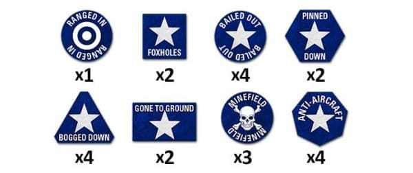 [TTK02] Team Yankee Soviet Token Set (x22)