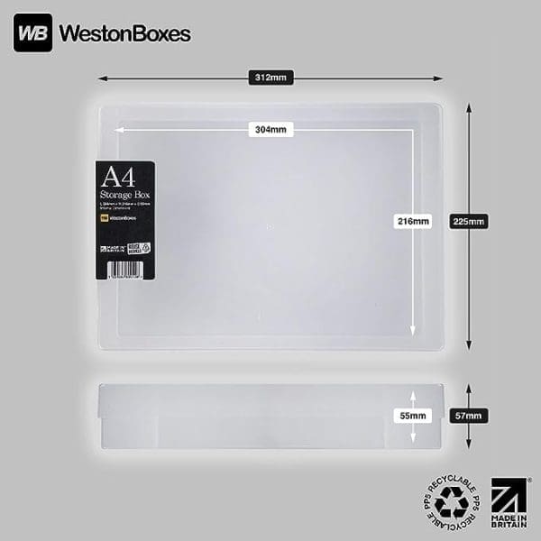 A4 Storage Box - Standard