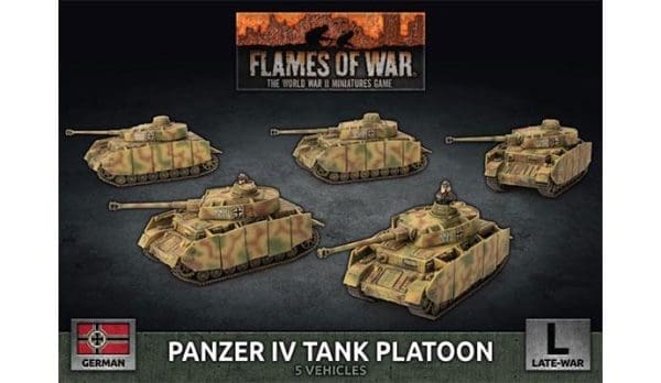 [GBX142] Panzer IV Tank Platoon
