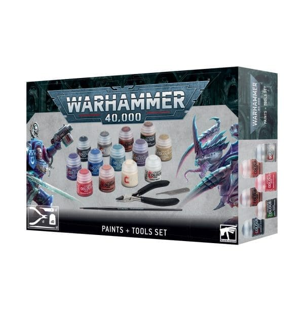 [52170199001] Warhammer 40000: Paint And Tool Set