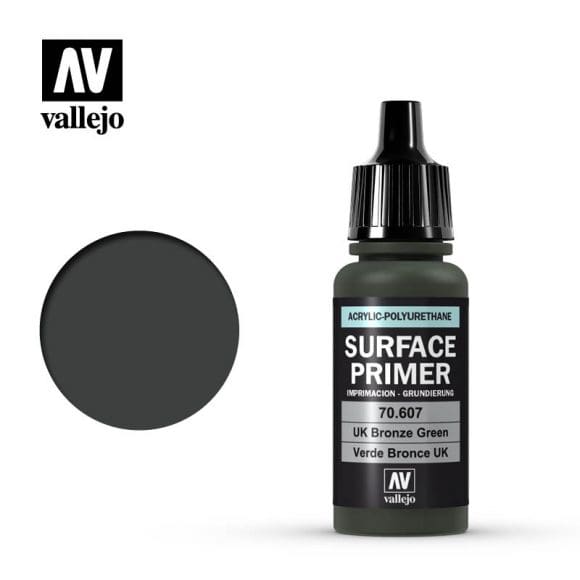 [VAL73607] Vallejo Acrylic Polyurethane - Primer UK Bronze Green 60ml