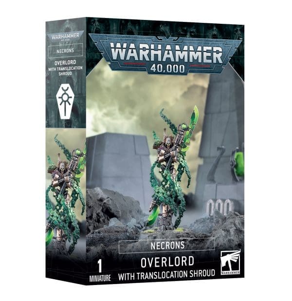 [99120110079] Necrons: Necron Overlord With Translocation Shroud