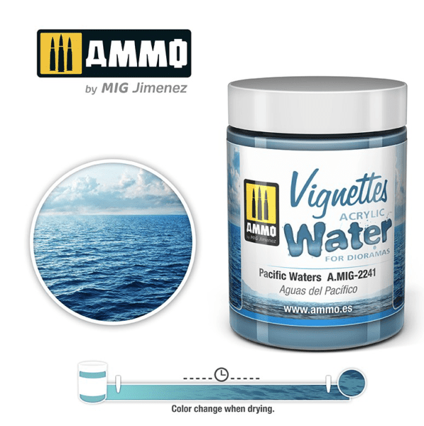 [A.MIG2241] Acrylic Water - Pacific Waters (100ml)