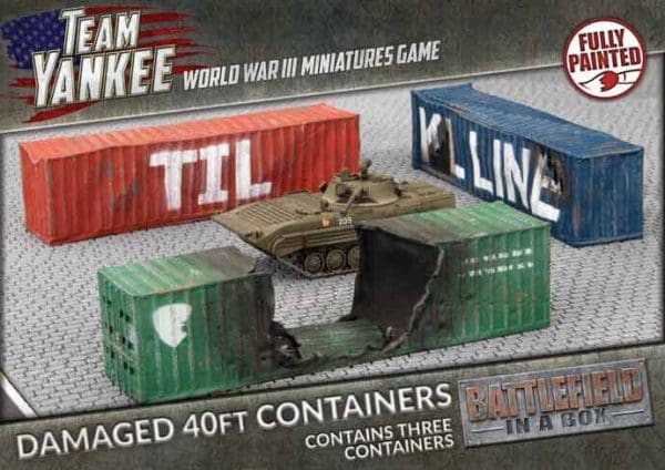 [BB253] Damaged 40ft Containers