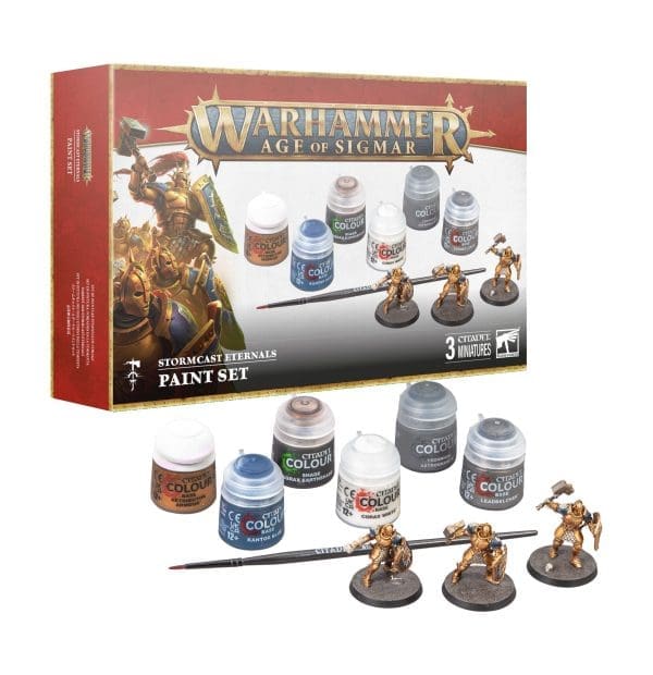 [52170218003] Age Of Sigmar: Stormcast Eternal Paint Set