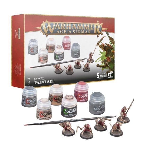 [52170206001] Age Of Sigmar: Skaven Paint Set