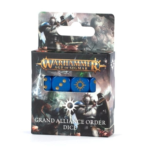 [99220299090] Age Of Sigmar: Grand Alliance Order Dice