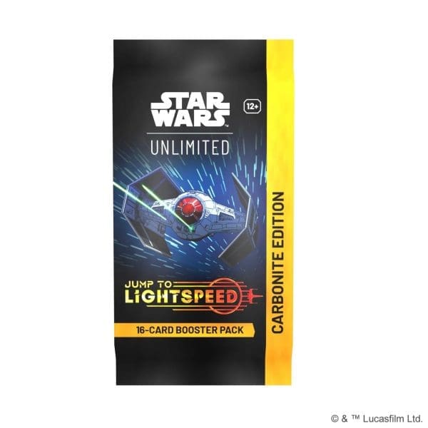 Star Wars Unlimited: Jump To Lightspeed Carbonite Collector Booster Pack