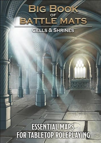 [LBM055] Big Book Of Battle Mats: Cells And Shrines