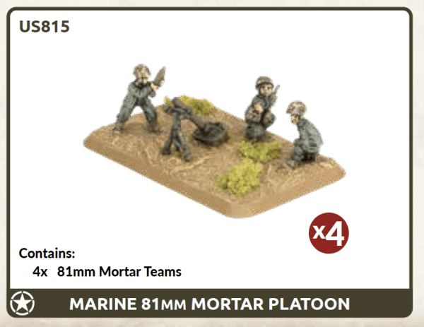 [US815] American: Marine Mortar Platoon