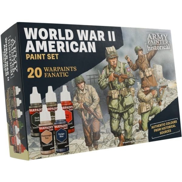 [AP-WP8082] World War II Paint Set - American
