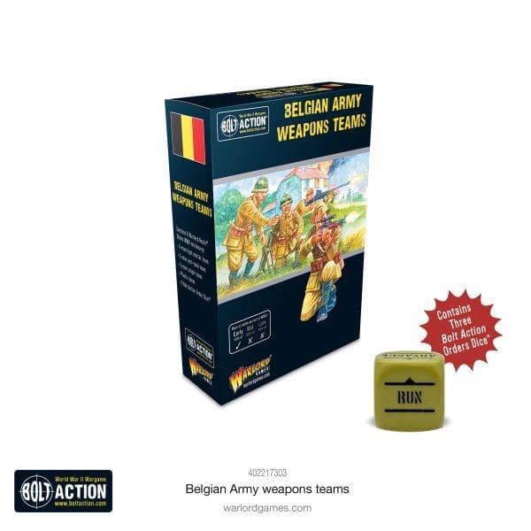 [402217303] Belgian Army Weapons Team
