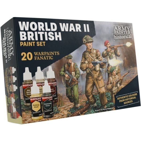 [AP-WP8084] World War II Paint Set - British