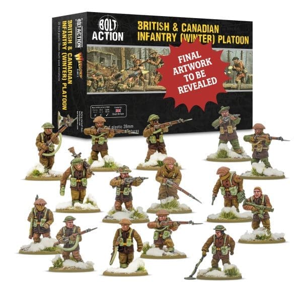 [402011027] British And Canadian Infantry (Winter Platoon)  **Pre-Order**