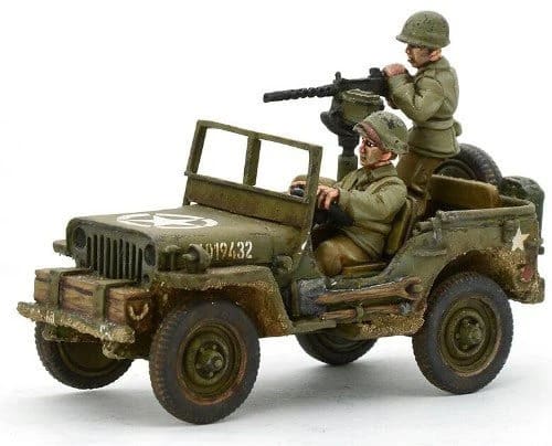 [403213001] US Army Jeep With 30 Cal MMG (Copy)