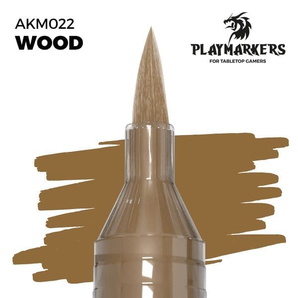 [AKM022]  AK Playmarkers - Wood