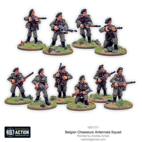 [403017311] Belgian Chasseurs Ardennais Squad