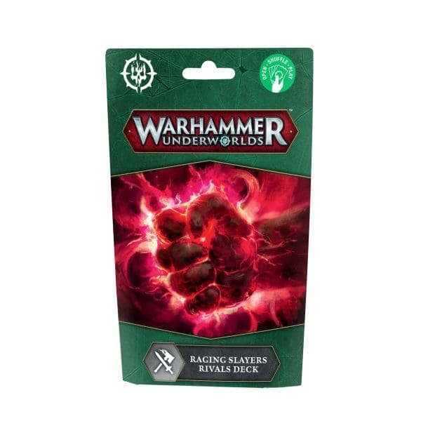 [60050799018] Warhammer Underworlds Rivals Deck:  Raging Slayers  **Pre-Order**