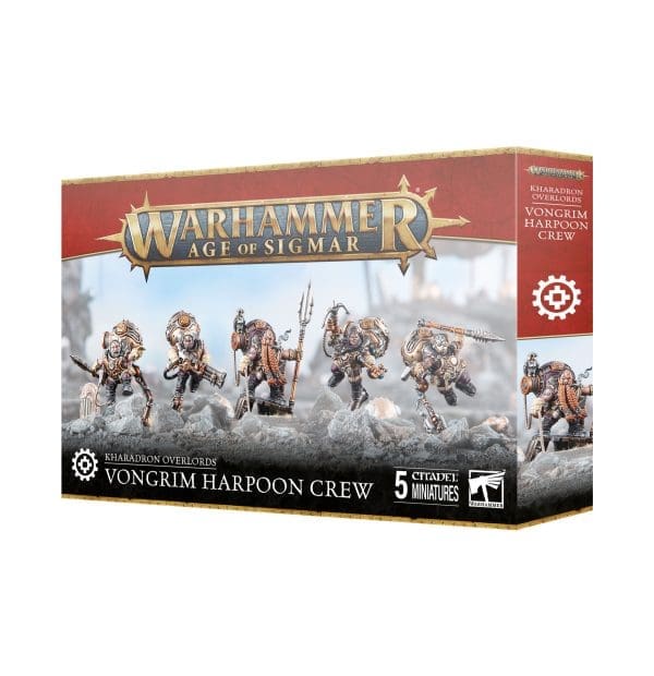 [99120205064] Kharadron Overlords: Vongrim Harpoon Crew  **Pre-Order**